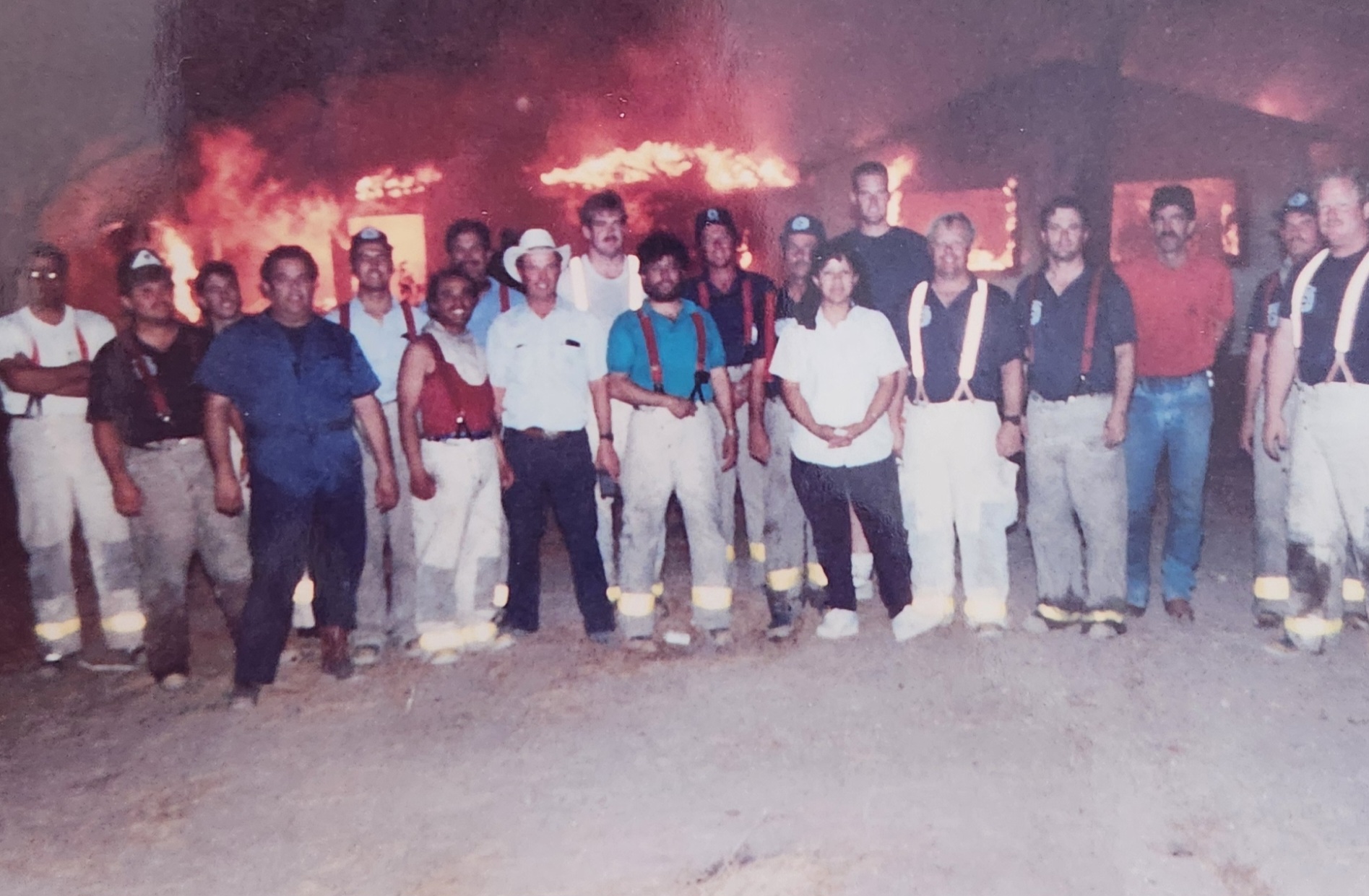 Tino Eloy Fire training 90s